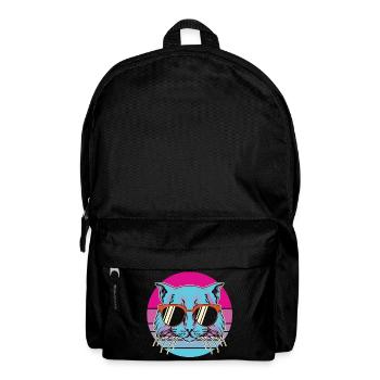 cat, cat then, I love cats - Backpack - black - Front