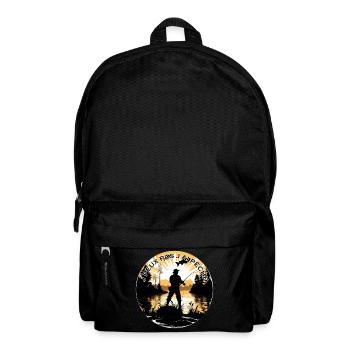 je peux pas j'ai pêche - Sac à dos - noir - Devant