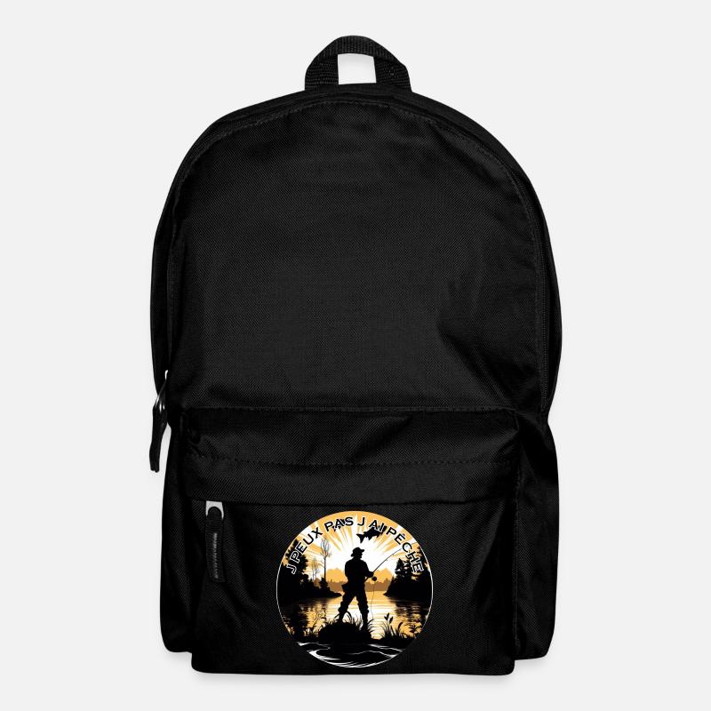 je peux pas j'ai pêche - Sac à dos - noir