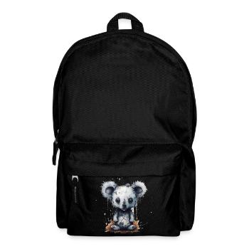 Cute Sad Koala - Backpack - black - Front