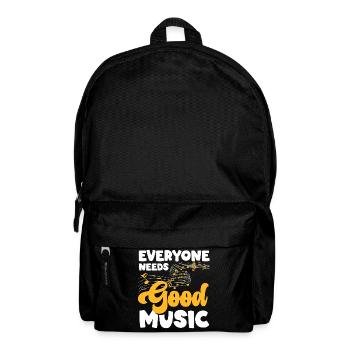 Dj Passion Songs Festival - Backpack - black - Front