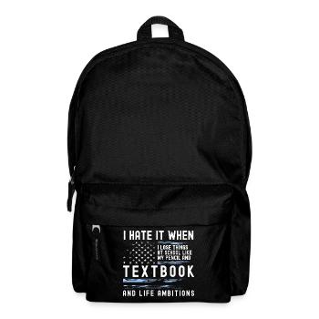 Student Campus Abschluss - Rucksack - Schwarz - Vorne