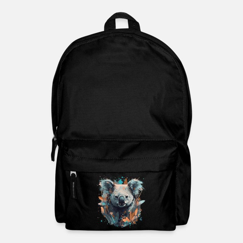 Koala Bear in Eucalyptus trees - Rucksack - Schwarz