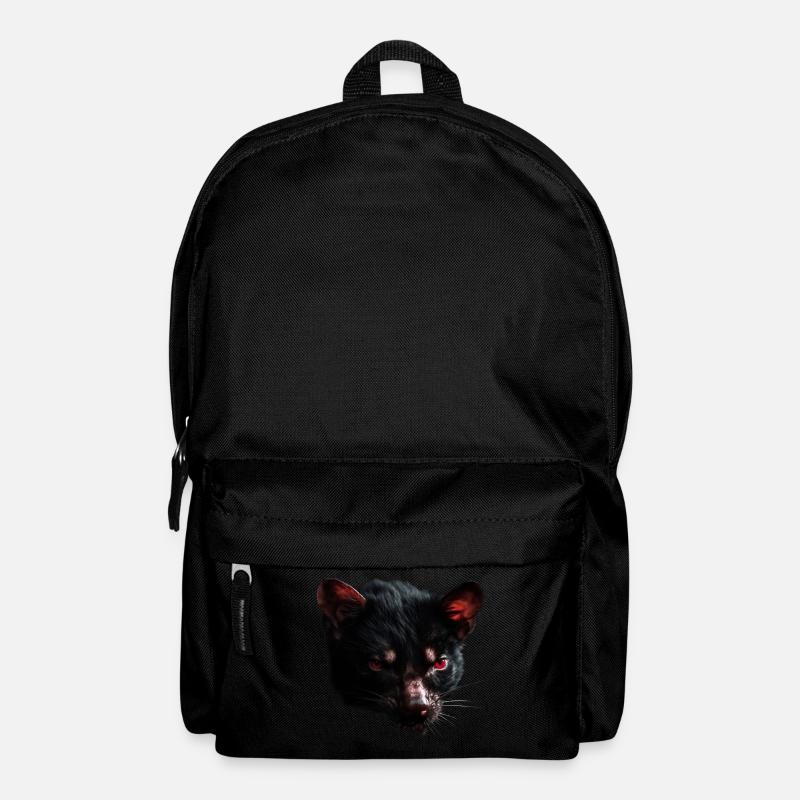 Tasmanischer Teufel Kopf - Rucksack - Schwarz