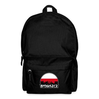 Bydgoszcz Pologne Flag Skyline Silhouette Voyage - Sac à dos - noir - Devant