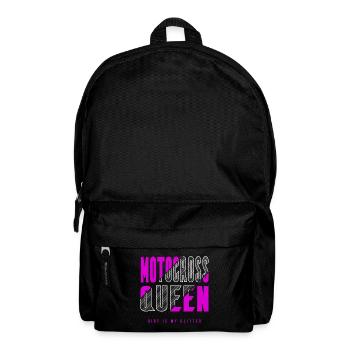 Motocross Königin - Rucksack - Schwarz - Vorne