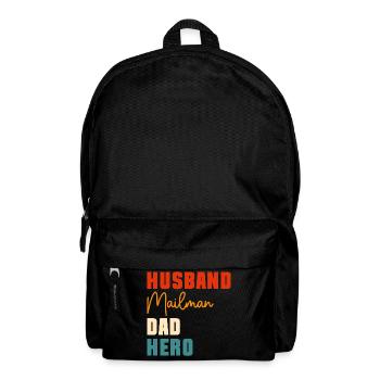 Post Office Letter Carrier Postman - Backpack - black - Front