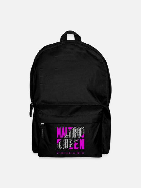 Maltipoo Königin - Rucksack - Schwarz