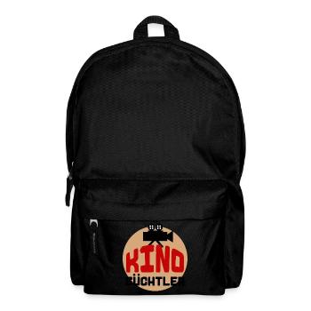 Kino Kamera Movies Statement Theater Filmabend - Rucksack - Schwarz - Vorne