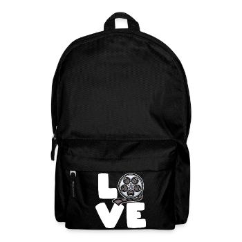 Movies Saying Binge Watching Streaming Cinema Movies - Backpack - black - Front