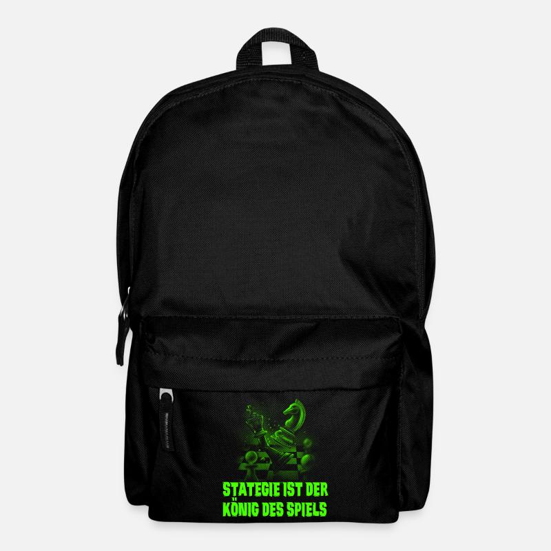 Schach Design - Rucksack - Schwarz