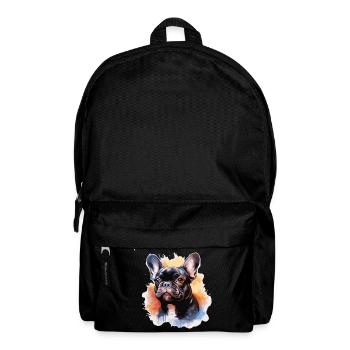 Bouledogue français - Sac à dos - noir - Devant