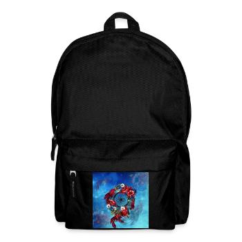 Wonderful dream catcher, - Backpack - black - Front