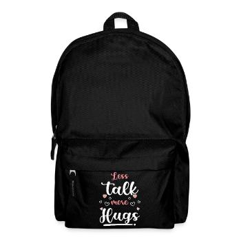 Câlins Relation câline Famille - Sac à dos - noir - Devant