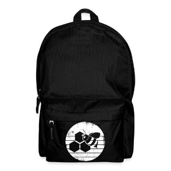 Honigbiene Skizze - Rucksack - Schwarz - Vorne