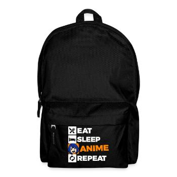 Comic Manga Anime Statement Animation Far East - Backpack - black - Front