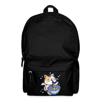 Ramen Anime Manga Comic Cat Animation Japan - Backpack - black - Front
