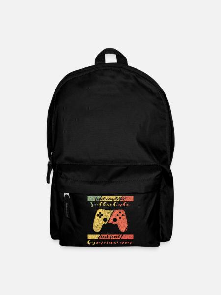 Level Completed Volksschule Gamer - Rucksack - Schwarz