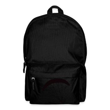 Gleitschirmflieger Siluette - Rucksack - Schwarz - Vorne