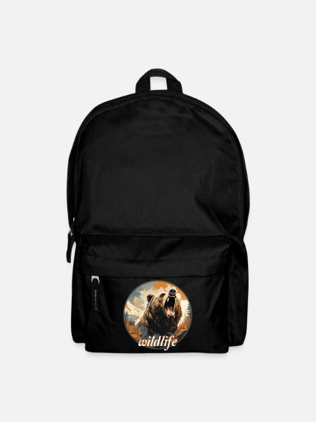 wildlife - Rucksack - Schwarz