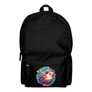 Igel - Rucksack - Schwarz - Vorne