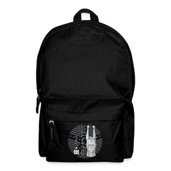Riesiges Sardinien von Mont'e Prama - Rucksack - Schwarz - Vorne