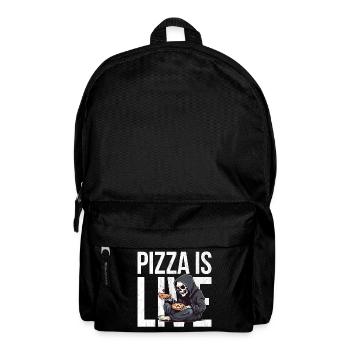 La pizza, c’est la vie - Grim Reaper Pizza - Sac à dos - noir - Devant