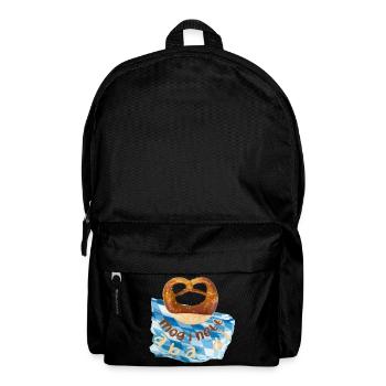Wiesen Brezel - Rucksack - Schwarz - Vorne