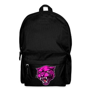 Panther Head Pink - Backpack - black - Front