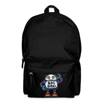 Big Brother Bro Frères et sœurs Déclaration Frère Coeur - Sac à dos - noir - Devant