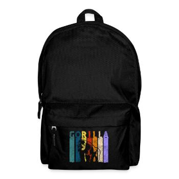 Gorilla Nature Fitness Chimpanzee - Backpack - black - Front