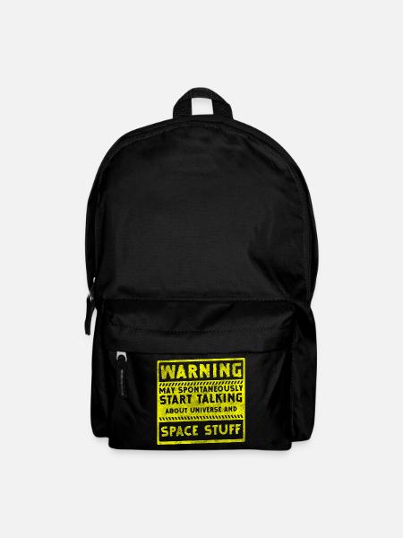 Universum Stern Sonnensystem - Rucksack - Schwarz