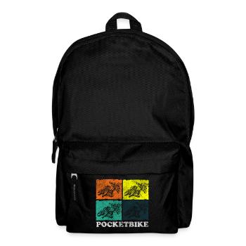 Bike Track Trail Hobby - Rucksack - Schwarz - Vorne