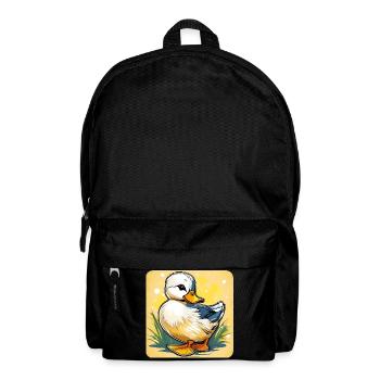 Mignon petit canard - Sac à dos - noir - Devant