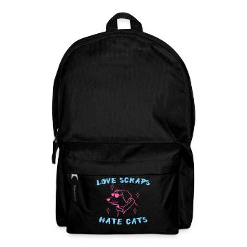 Déclaration du chat animal préféré des animaux de compagnie - Sac à dos - noir - Devant