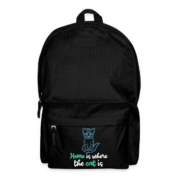 Cat Statement Pets Favorite Pet Pet - Backpack - black - Front