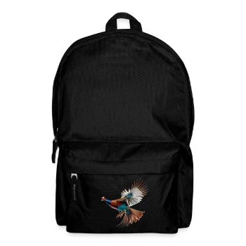 Pheasant Gift Bird Nature Animal Partridge Quail - Backpack - black - Front