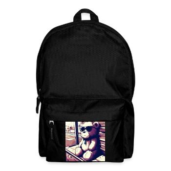 Teddy Manga II - Rucksack - Schwarz - Vorne