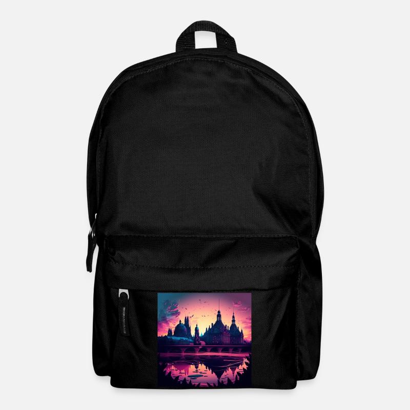 Skyline Dresden - Rucksack - Schwarz