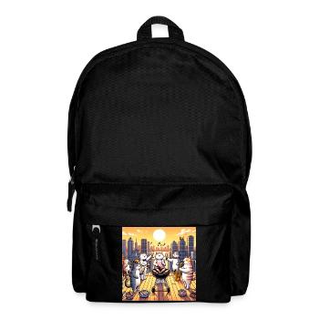 Cat Barbecue - Backpack - black - Front