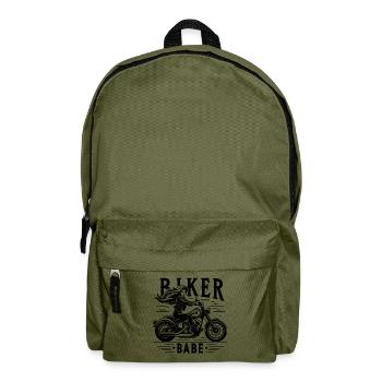Biker Babe - Backpack - olive green - Front
