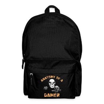 Anatomy Of A Gamer Skeleton Hand Funny - Backpack - black - Front