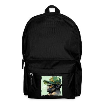 Gorilla YO! - Backpack - black - Front