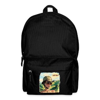 Safari - Backpack - black - Front