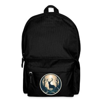 Cerf Nature - Sac à dos - noir - Devant