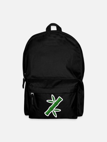 Bambus! - Rucksack - Schwarz