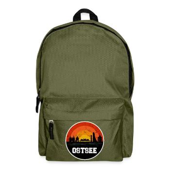 Baltic Sea Original Skyline - Backpack - olive green - Front