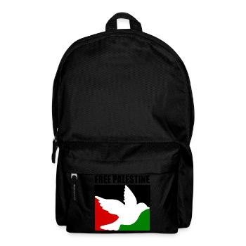 Free palestine - Sac à dos - noir - Devant