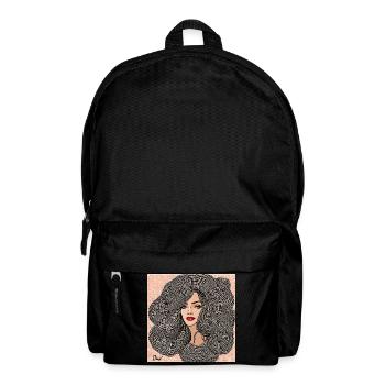 Hairstyle #3 - Sac à dos - noir - Devant