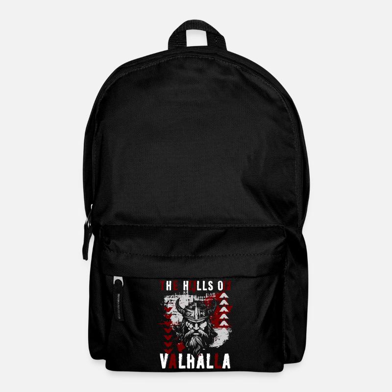 Style Polka Rot - Rucksack - Schwarz